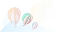 hot air balloons flying in the sky