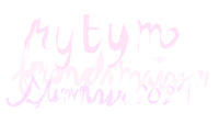 a black background with a pink lettering that says omyty