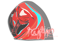 an image of a woman with a red hood