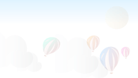 a group of hot air balloons flying in the sky